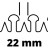 Кущоріз Einhell GE-CH 18/60 Li - Solo, 18В, PXC, 600 мм, 2.9 кг (без АКБ та ЗП) (3410930)