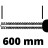 Кущоріз Einhell GE-CH 18/60 Li - Solo, 18В, PXC, 600 мм, 2.9 кг (без АКБ та ЗП) (3410930)