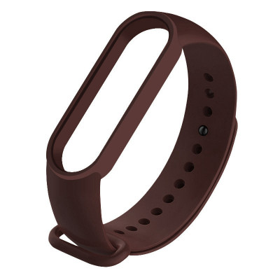 Ремінець до фітнес браслета BeCover Silicone для Xiaomi Mi Smart Band 5/6/7 Red Wine (705557)
