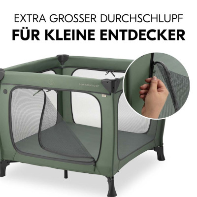 Дитячий манеж Hauck Sleep N Play SQ Dark Green (60673-5)