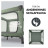 Дитячий манеж Hauck Sleep N Play SQ Dark Green (60673-5)