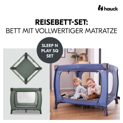 Дитячий манеж Hauck Sleep N Play SQ Dark Green (60673-5)