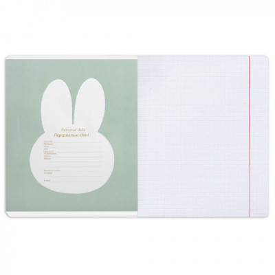Зошит Yes Gold Miffy А5 24 аркушів клітинка (767537)