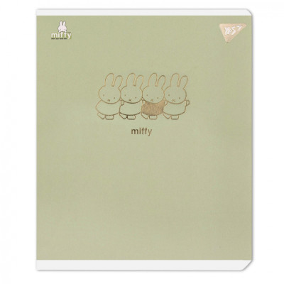 Зошит Yes Gold Miffy А5 24 аркушів клітинка (767537)