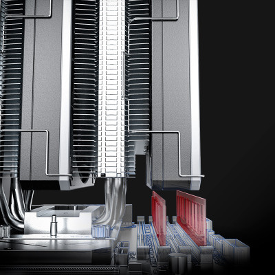 Кулер до процесора MONTECH METAL/DT24 BASE (METAL DT24 BASE)