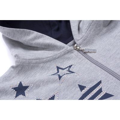 Спортивний костюм дитячий Breeze із зірками (9712-152G-gray)