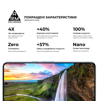 Скло захисне Armorstandart Pro Google Pixel 8 Black (ARM72907)
