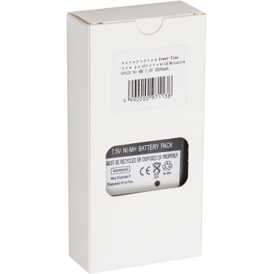 Акумуляторна батарея Motorola GP320 Ni-MH 7.5V 2200mAh Power-Time (PTM-328)