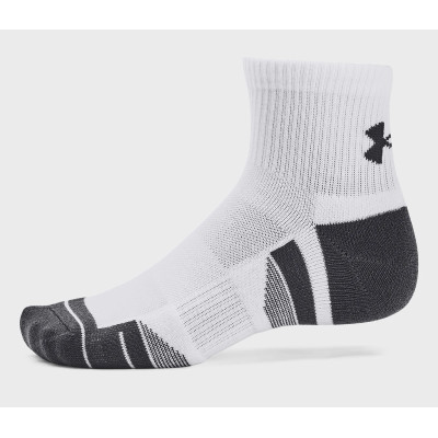 Шкарпетки Under Armour 1379510-100 Performance Tech 3 пари Qtr білий MD (196884002121)