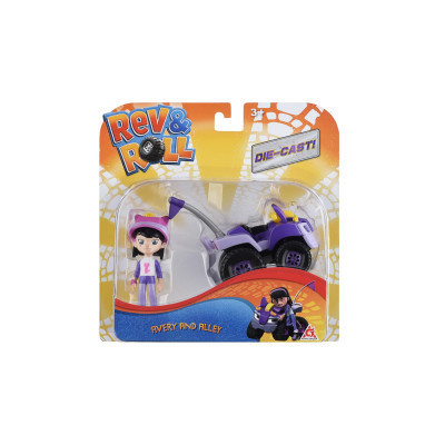 Ігровий набір Rev&amp;Roll Рев та Рамбл DieCast Ейвері та Еллі (EU881021)