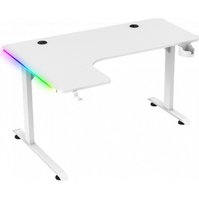 Комп&#039;ютерний стіл GT Racer T-1217 White (T-1217 (160x60-100x73) White)