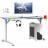 Комп&#039;ютерний стіл GT Racer T-1217 White (T-1217 (160x60-100x73) White)