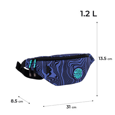 Сумка-бананка Kite Teens Фіолетова (K24-2770-1)