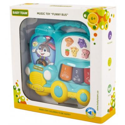 Розвиваюча іграшка Baby Team музичний Автобус (8633)