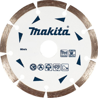 Круг відрізний Makita алмазний по бетону та мармуру сегмент 180x22.23 мм (D-52772)