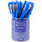 Ручка кулькова Axent Blue floral, синя (AB1049-36-A)