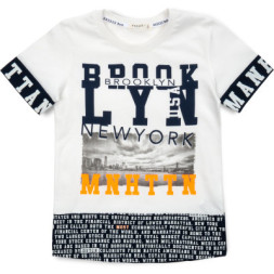 Футболка дитяча Breeze &quot;BROOKLYN&quot; (15647-140B-cream)