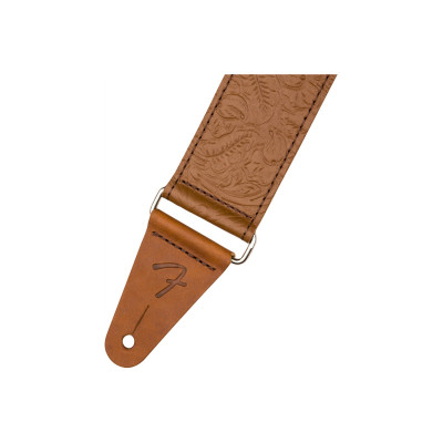 Ремінь для гітари Fender Strap 2&quot; Tooled Leather Brown (230253)