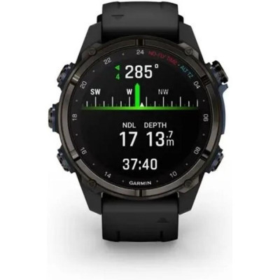 Смарт-годинник Garmin Descent Mk3i, 43mm, Crbn Gry DLC Ti/Blk, Dive Computer, GPS дайвінг комп&#039;ютер (010-02753-11)