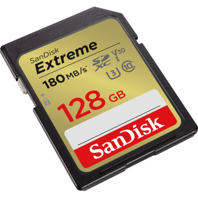 Карта пам&#039;яті SanDisk 128GB SD class 10 UHS-I Extreme (SDSDXVA-128G-GNCIN)
