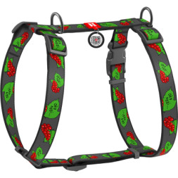 Шлея для собак WAUDOG Nylon анатомічна H-подібна Калина S (5140-0228)