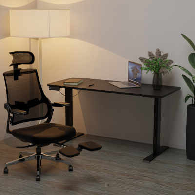 Комп&#039;ютерний стіл Mealux PowerDesk Duo Black (EVO-242 Duo B/B)