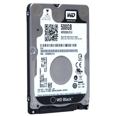 Жорсткий диск для ноутбука 2.5&quot; 500GB WD (WD5000LPLX)