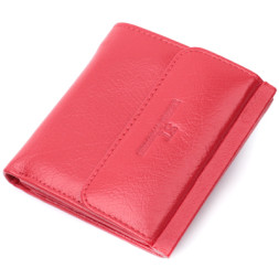 Гаманець ST Leather З натуральної шкіри Червоний (22720)