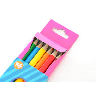Олівці кольорові Yes Happy colors 6 кол (290400)