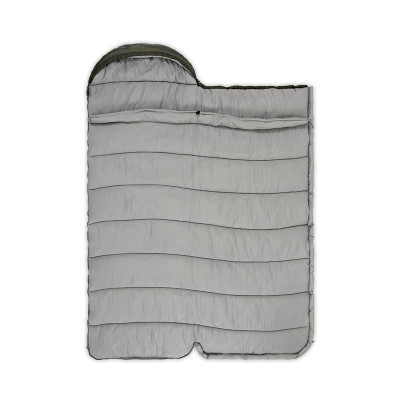 Спальный мешок Naturehike з капюшоном U250 NH20MSD07 (6°C) правий, темно-зелений (6927595767214-R)