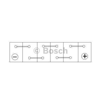 Акумулятор автомобільний Bosch 60А (0 092 S40 040)