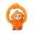 Інтерактивна іграшка Bambi Мавпа Помаранчева (MP 2304 orange)