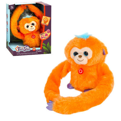 Інтерактивна іграшка Bambi Мавпа Помаранчева (MP 2304 orange)