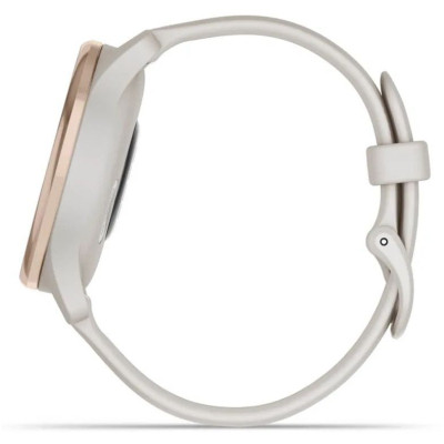 Смарт-годинник Garmin vivomove Trend, WW, White Cream, Silicone, GPS (010-02665-01)