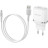 Зарядний пристрій BOROFONE BA36A High speed single port QC3.0 charger set(Micro) White (BA36AMW)