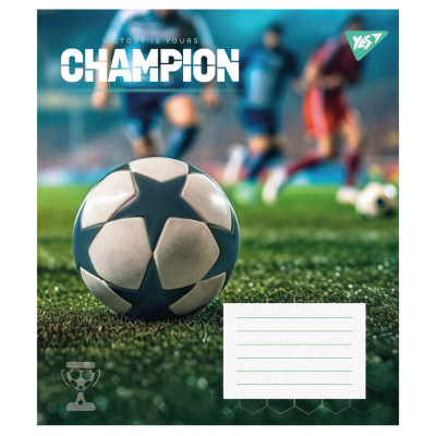Зошит Yes Champion А5 24 аркушів клітинка (767823)