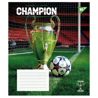 Зошит Yes Champion А5 24 аркушів клітинка (767823)