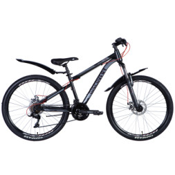 Велосипед Discovery 26&quot; Trek AM DD рама-15&quot; St сірий 2024 (OPS-DIS-26-558)