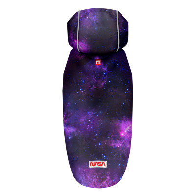 Дощовик для тварин WAUDOG Clothes з капюшоном &quot;NASA21&quot; L (358-0148)