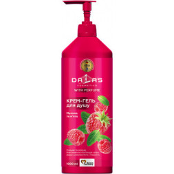 Гель для душу Dalas Cosmetics Малина та м'ята 1000 г (4260637722645)