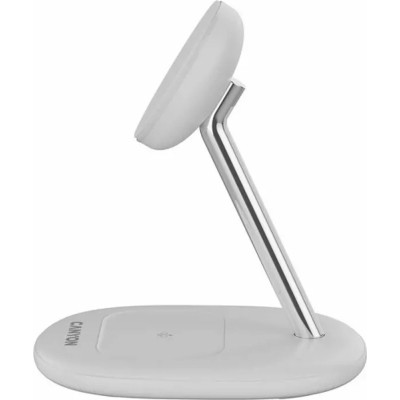Зарядний пристрій Canyon wireless charger WCS-205 15W Qi2 2in1 White (CNS-WCS205W)