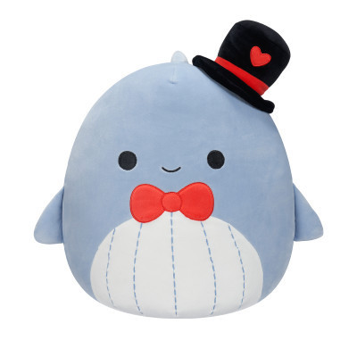 М&#039;яка іграшка Squishmallows Синій кит Самір 30 см (SQVA00873)
