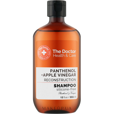 Шампунь The Doctor Health &amp; Care Panthenol + Apple Vinegar Reconstruction 946 мл (8588006041729)