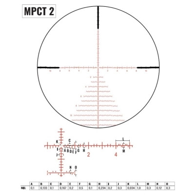 Оптичний приціл ZCO 8-40x56 (36 мм) MIL FFP illum. MPCT2 CCW (ZC840)