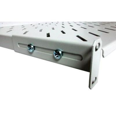 Полка 19&quot; Hypernet 1U глуб. 600мм, в шкафы глубиной 800мм, цвет серый (U-FS-80)