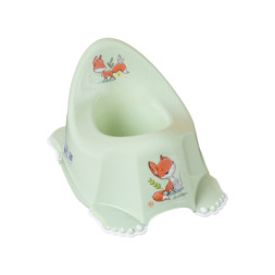 Горщик Tega Baby з музикою антиковзкий FOREST FAIRYTALE light green (PO-069-112)