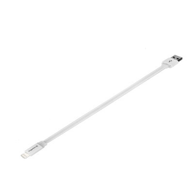 Дата кабель USB 2.0 AM to Lightning 0.25m white ColorWay (CW-CBUM-LM25W)