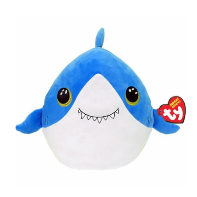М&#039;яка іграшка Ty Подушка Squish-a-boos Акула Finsley 40 см (39366)