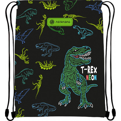 Сумка для взуття Astrabag AD1 T-Rex neon (507023014)