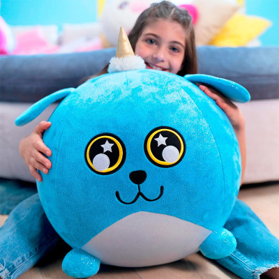 М&#039;яка іграшка Biggies серії Fantasy - Синій песик (надувна іграшка, насос) (BIG001-UD)